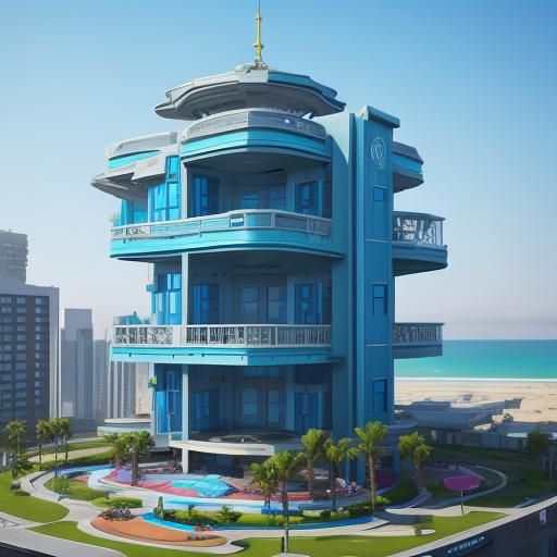 Barbie Dreamhouse Based on International Tower