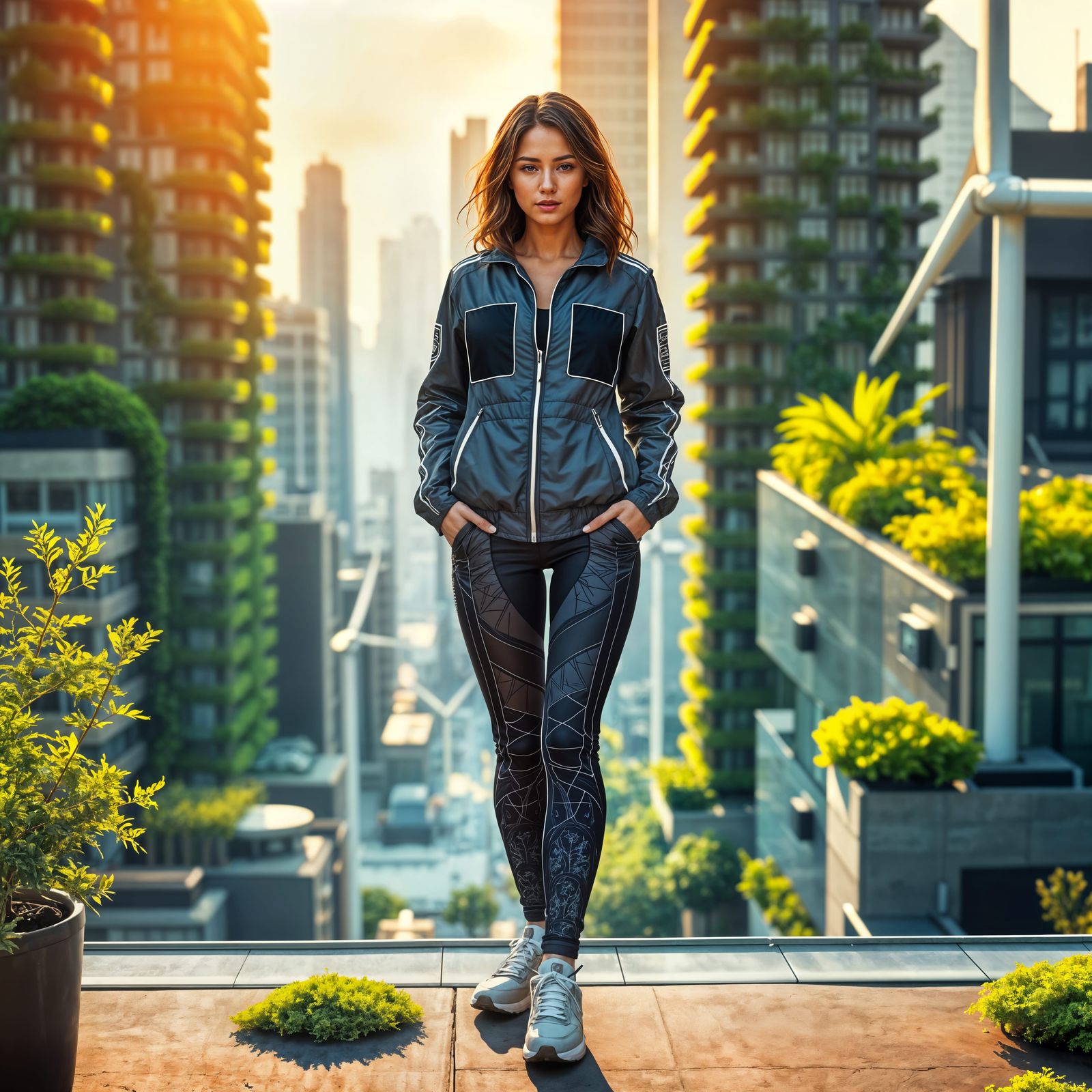 Urban Solarpunk Streetwear.