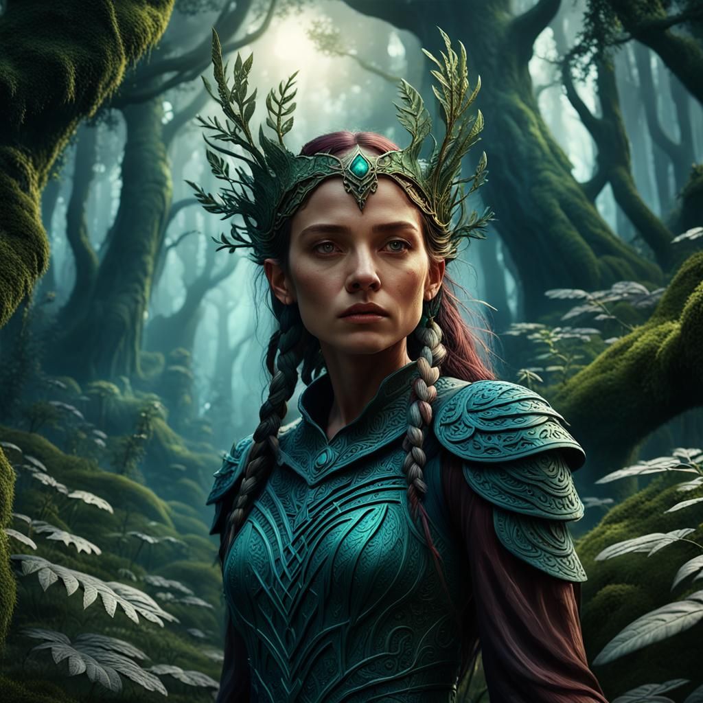 Forest guardian witch!