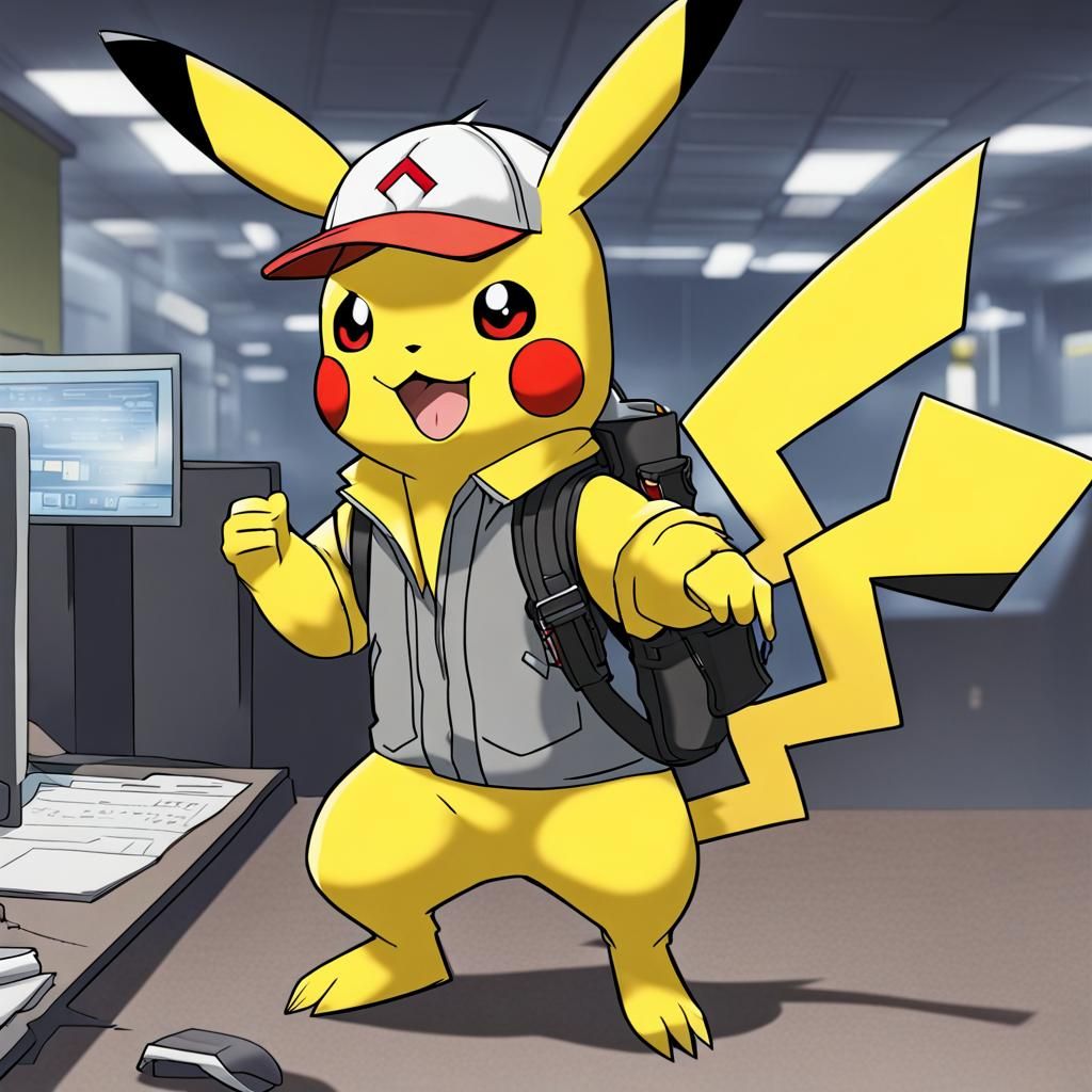 Pikachu as a Secret Agent