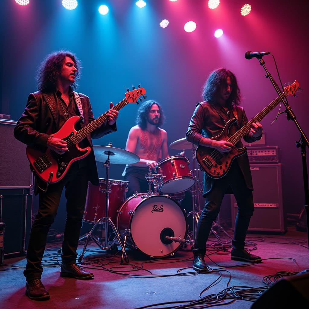 The Weird Sisters Perform On Stage in Gritty Realism