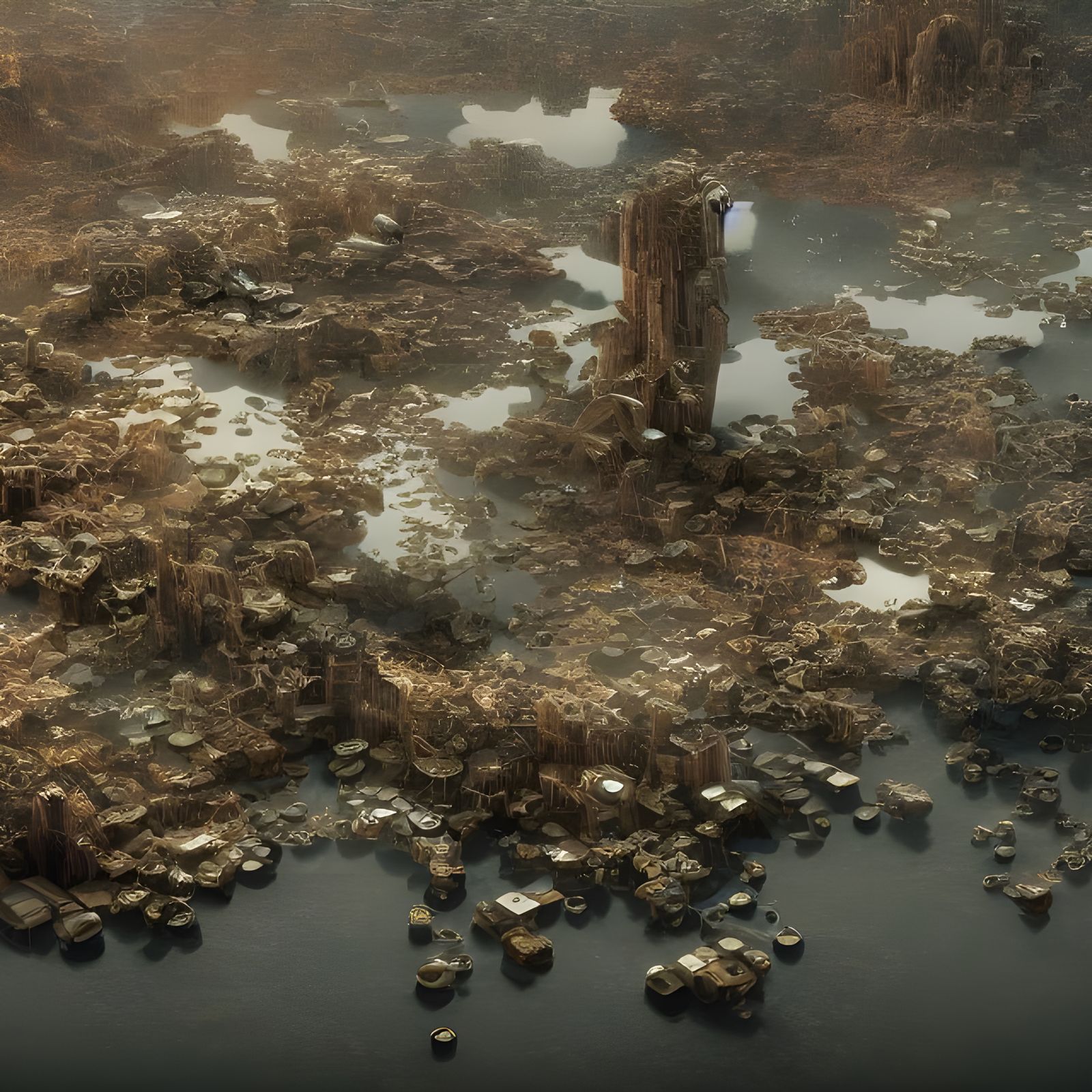 Earth Stands Still: A Post-Apocalyptic Vision