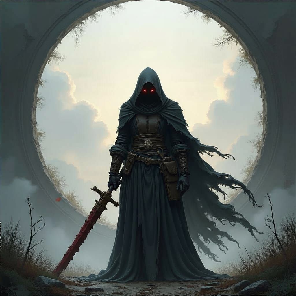 Grimdark Landscape by Ding Yi Style