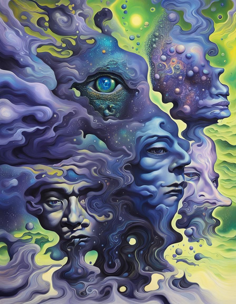 Surrealist Landscape Inspired by Salvador Dali