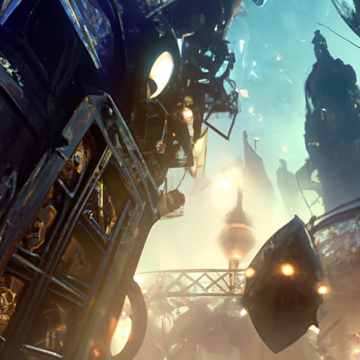 Big Bang Dark Fantasy Concept Art in Unreal Engine