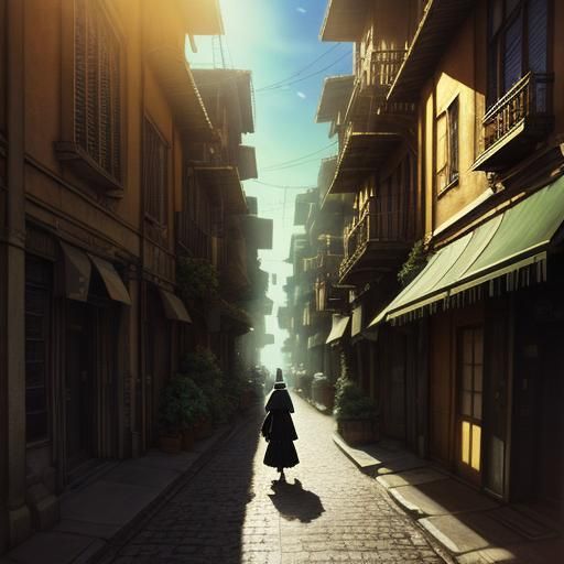 A Sinister Ghibli Streets view