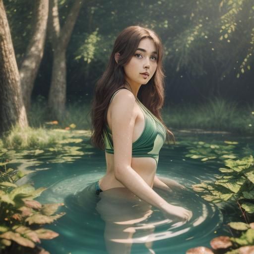 Creating a Pool in Forest: Concept Art