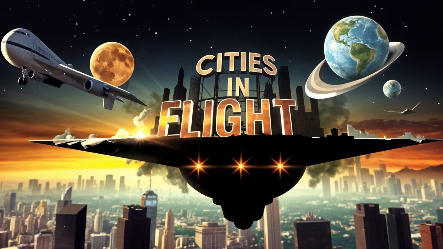 Cities In Flight: An AI Generated Interpretation