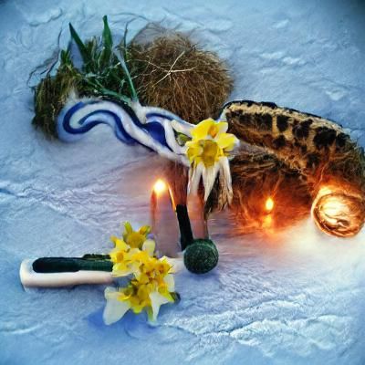 Imbolc Spring Magic: An AI Interpretation