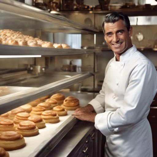 Ah, si  Cary grant était un chef patissier!