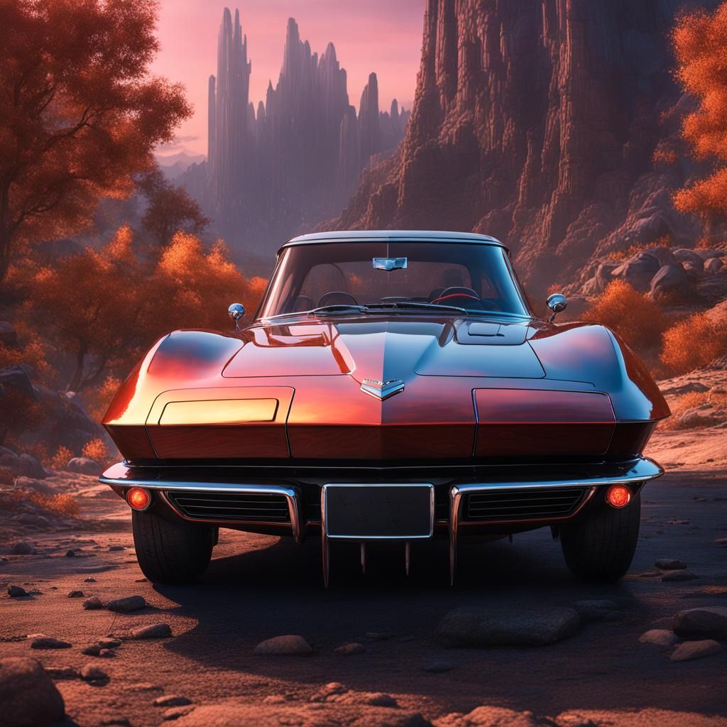 C3 and C1 Corvette Fusion Concept Art