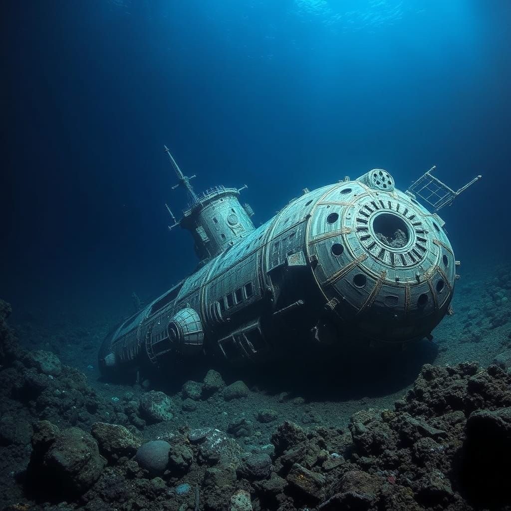 Ancient Spaceship Discovered on Ocean Floor