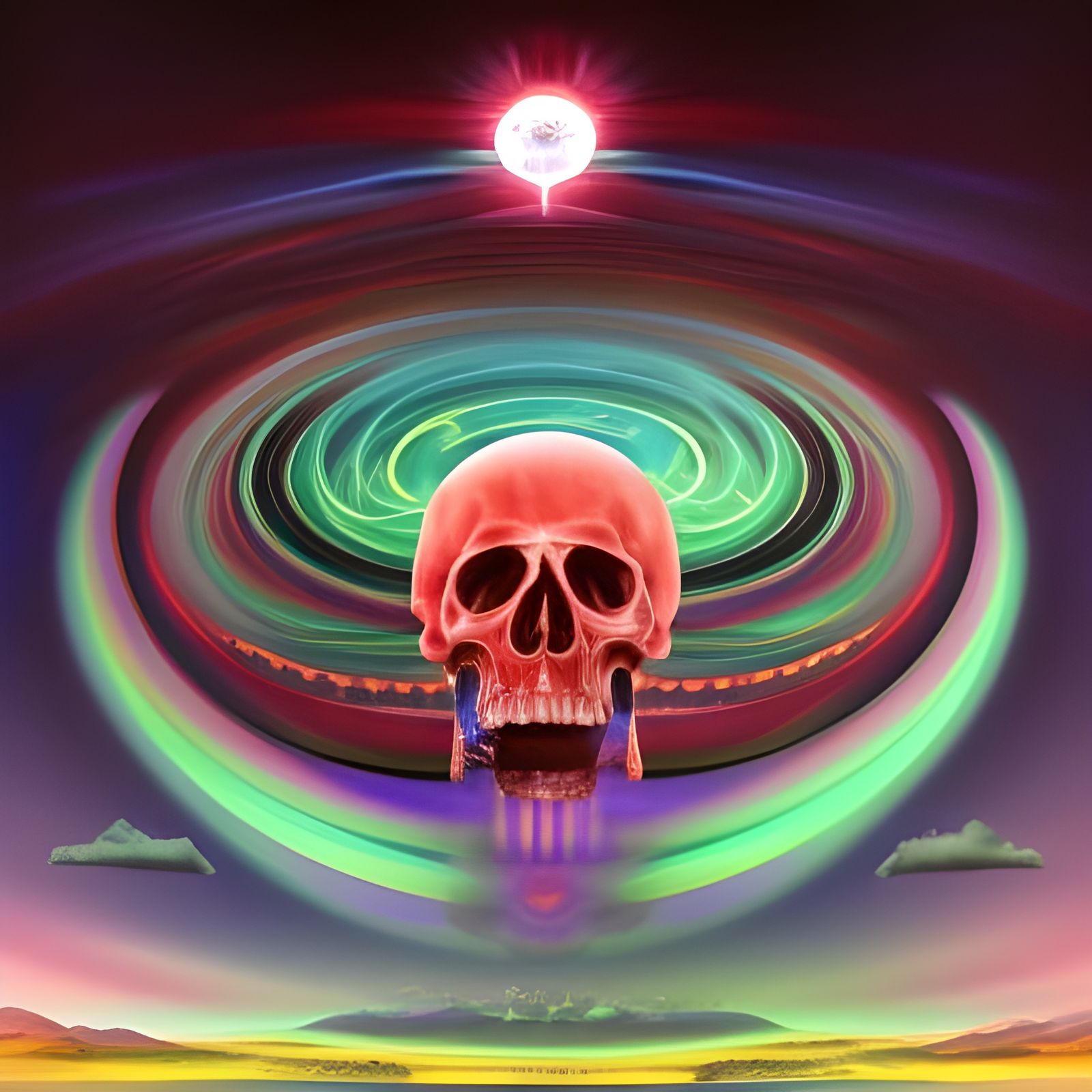 Never Say Never: A Digital Fractal Illustration