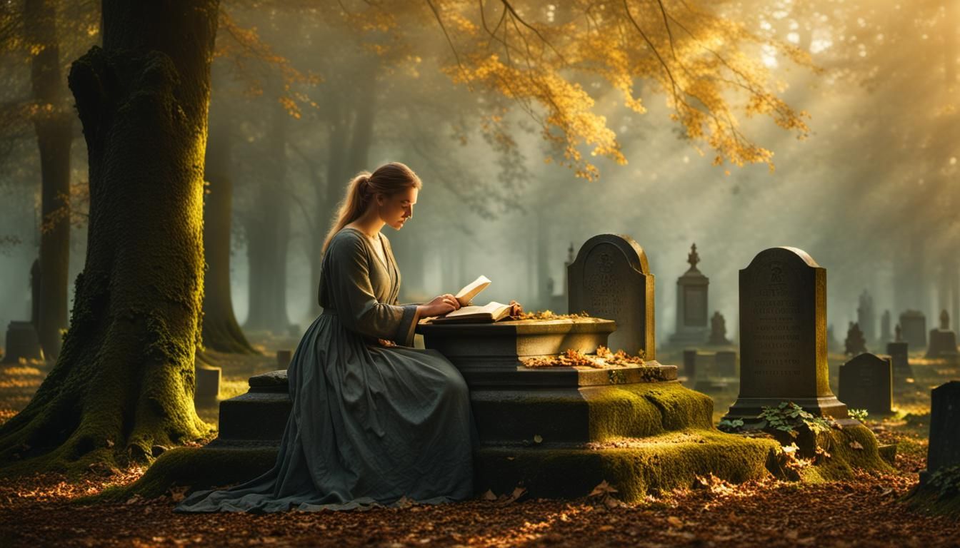 Reading for a gone lover...