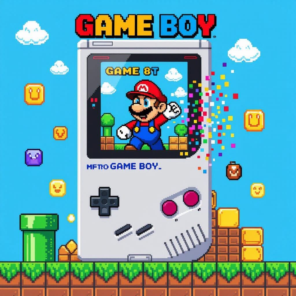 Mario Emerges: 8-bit to 3D Transformation