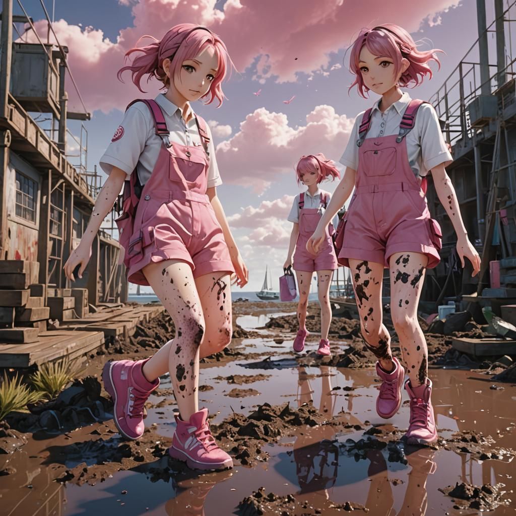 Anime Girls on Marine Biology Field Trip