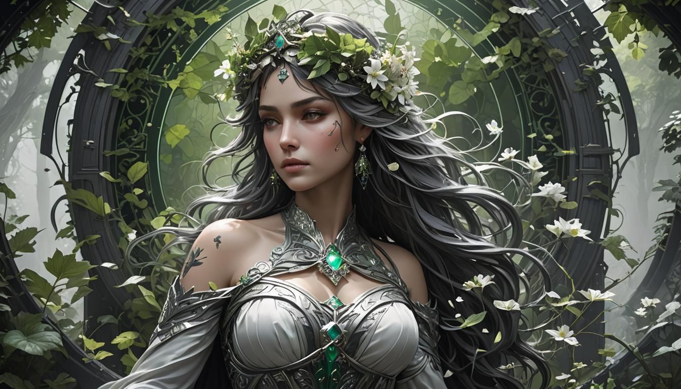 Mother Nature Colors a Grey World