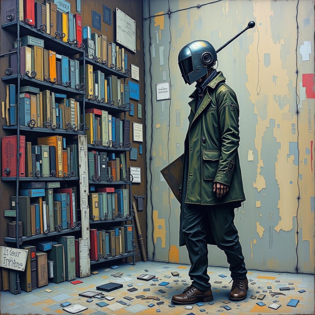 The Archivist of Lost Frequency in Spectral Ink