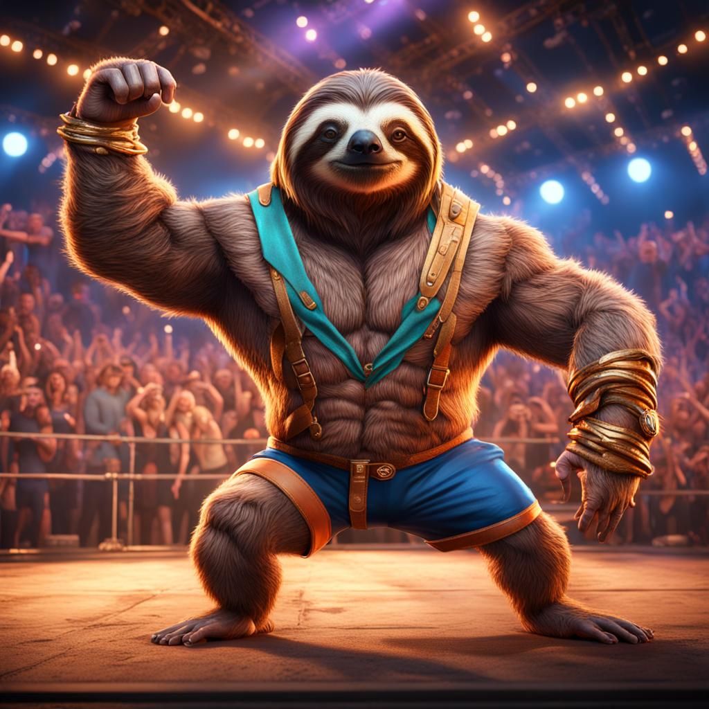 SBum (Sloth Bumstead) on stage