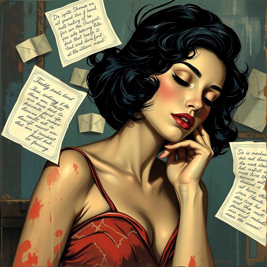 Dream Scenes in Art Deco Expressionism