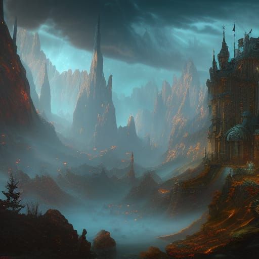 Detailed Matte Painting of a Gyatt in 8k