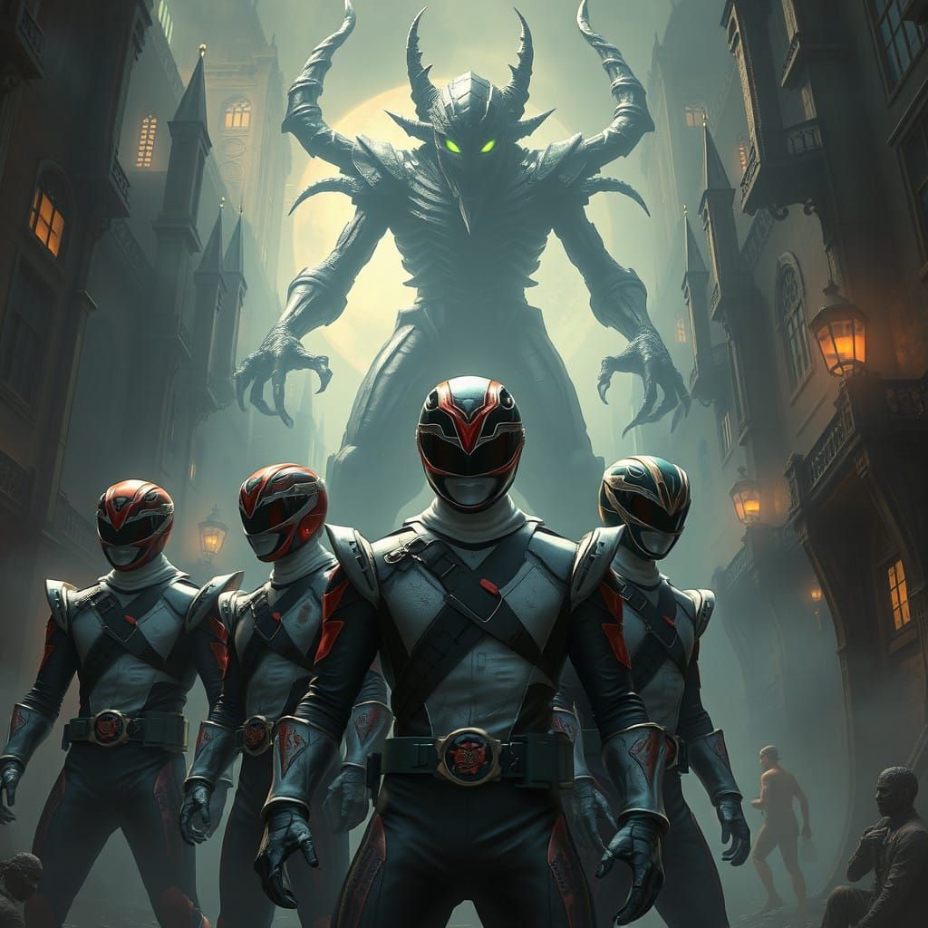 Haunting Gothic Nightmare Unveils Power Rangers' Darkest Fea...