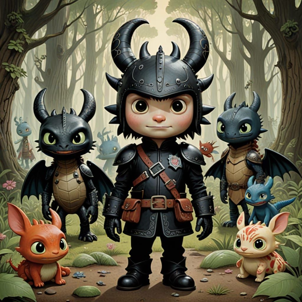 How to Train Your Dragon in Baseman Style