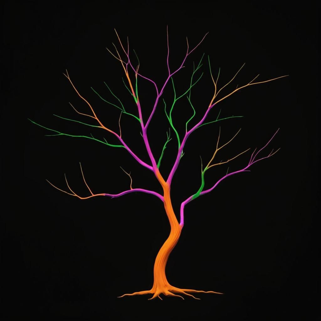 Realistic AI-Generated Tree