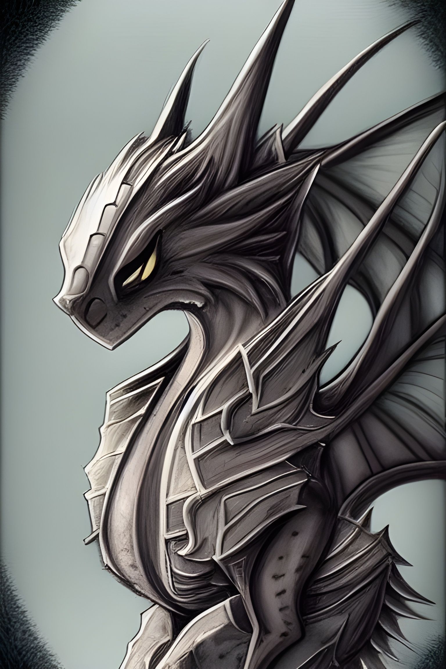 Armored Cat Dragon Hybrid