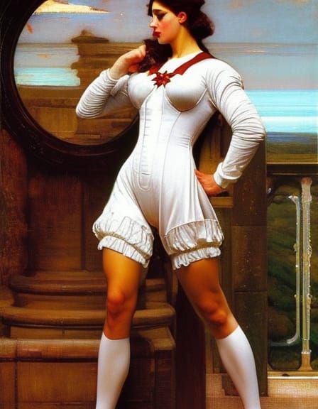 Sci-Fi Maid: A Victorian Biomechanical Portrait