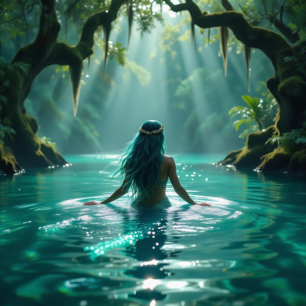 Mermaid in Crystal Lake