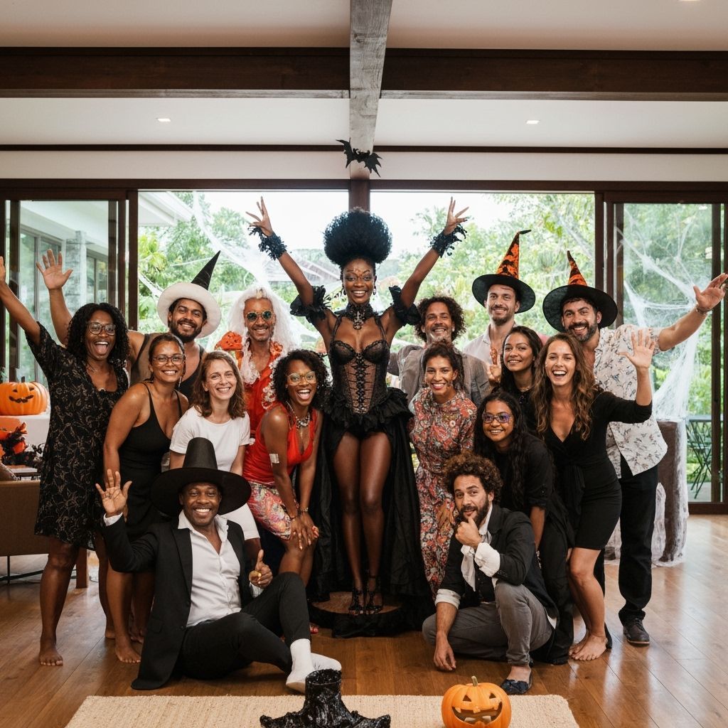 Halloween Party in Seychelles Paradise