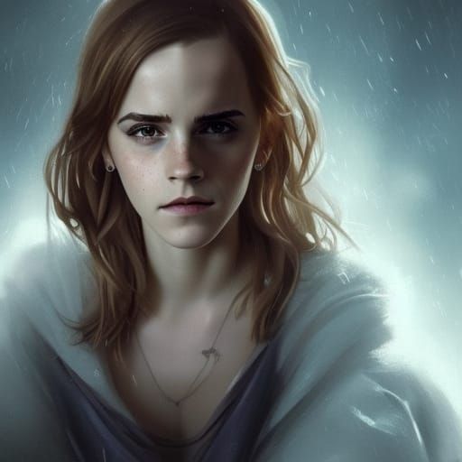 beautiful Emma Watson as Hermione, Deathly Hallows