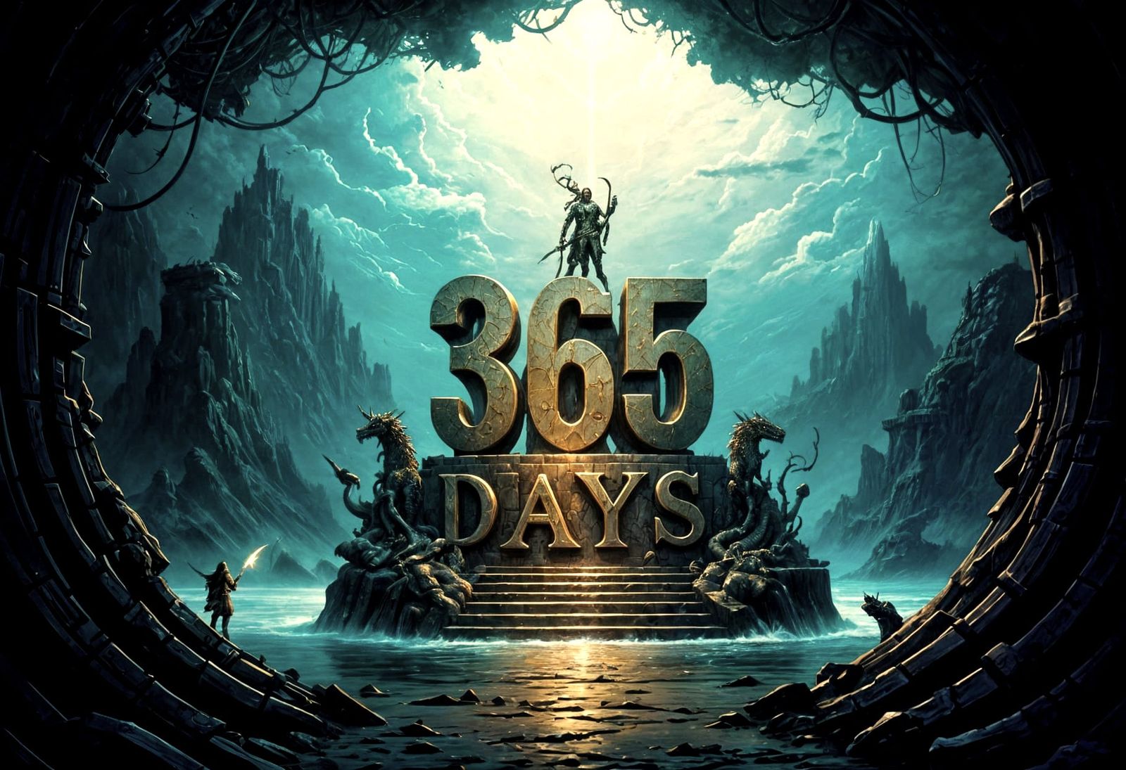 Fantasy Celebration in Steampunk Style