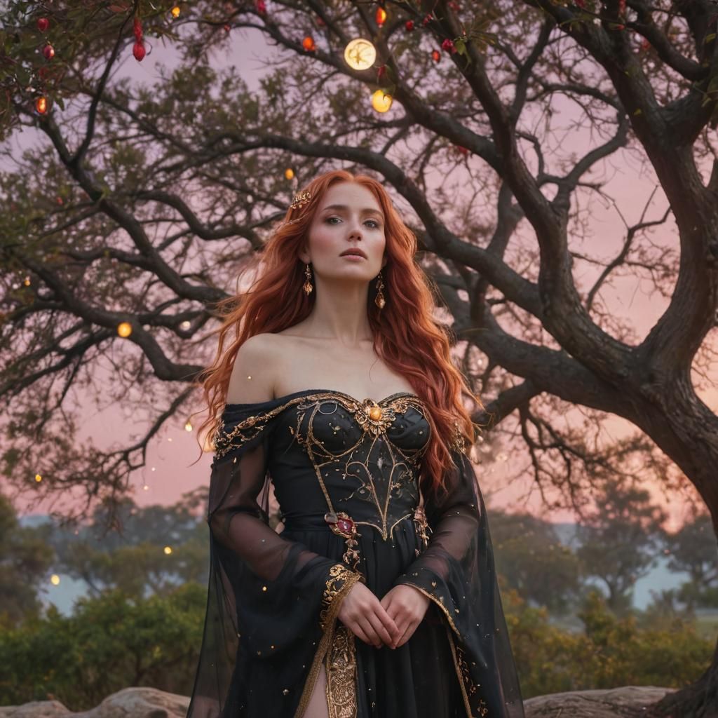 Goddess of Storms in Hyper-Realism