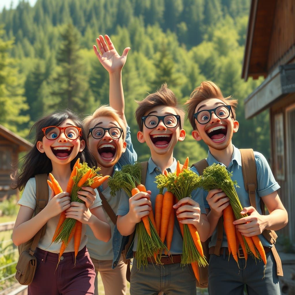 Friends Trainspotting in Estonian Countryside