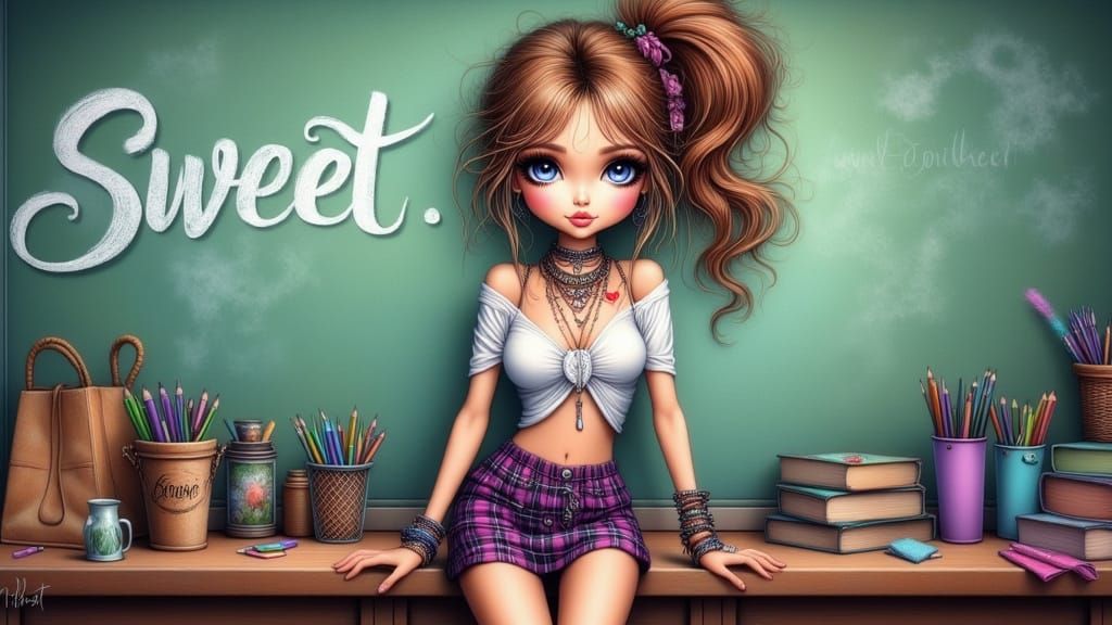 Cheeky School Brat 13