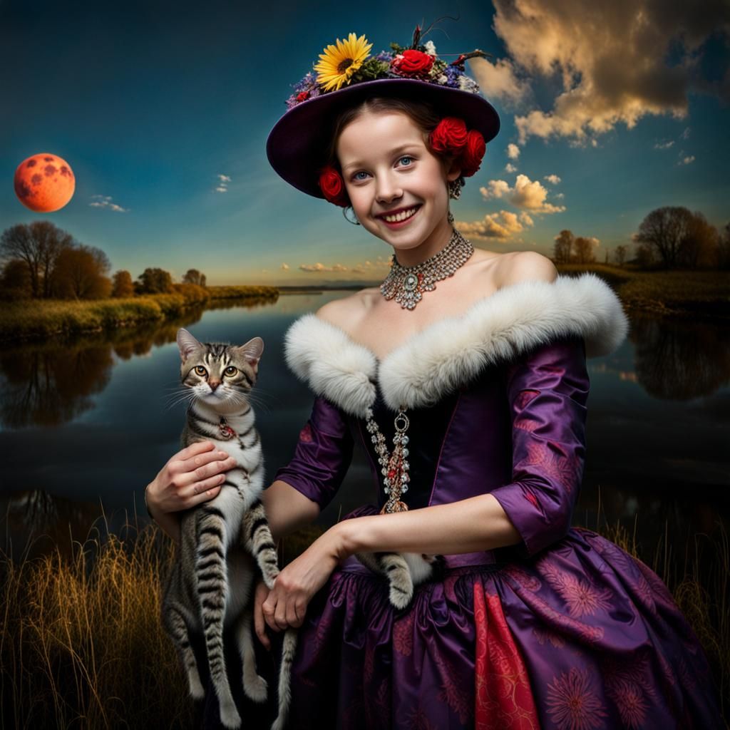 Exotic Aliens Celebrate in Surreal Restaurant