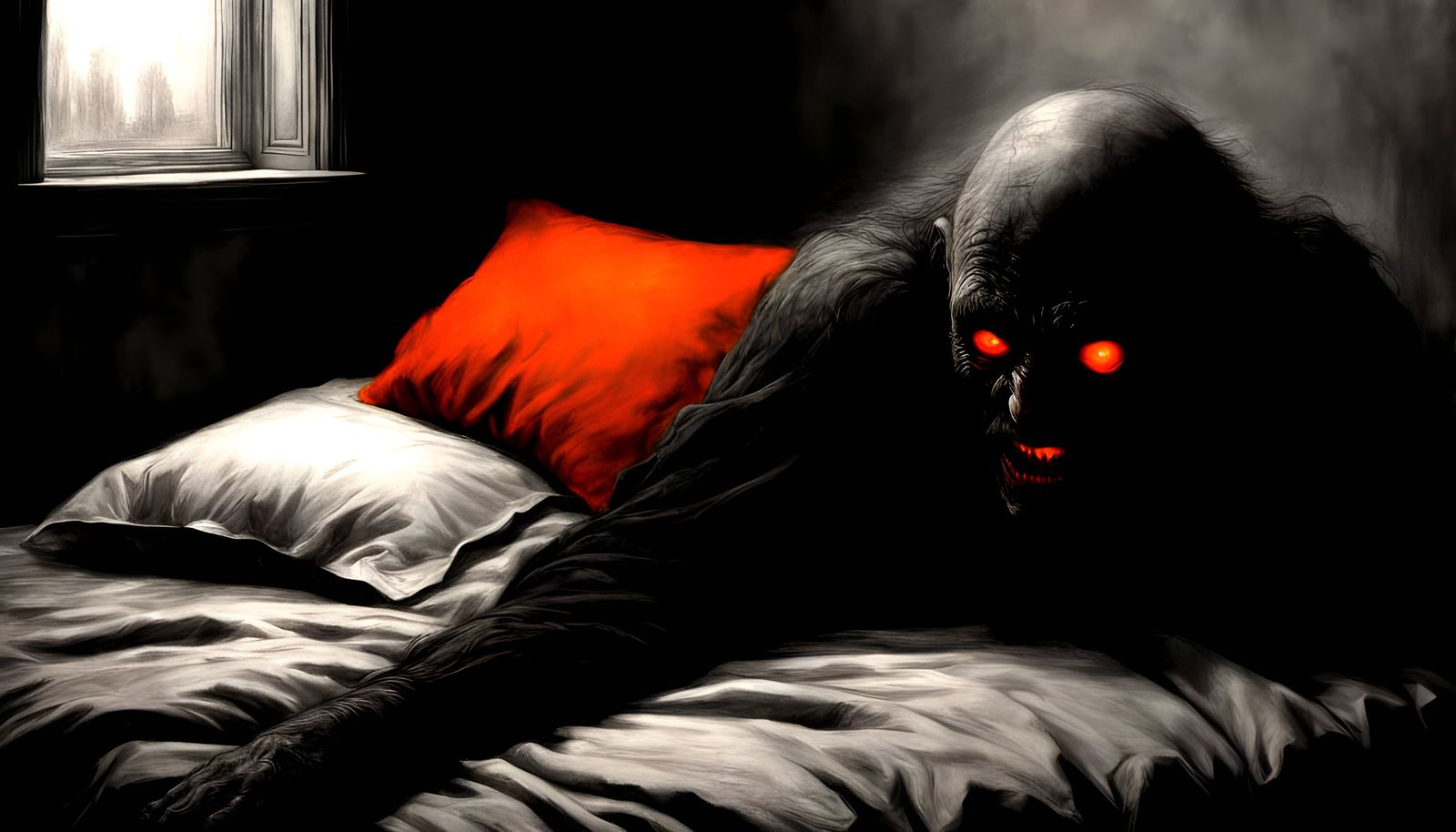 'It's not the foot of the bed you should be worrying about . . . !'