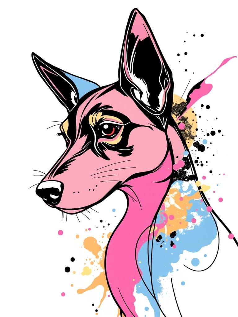 Minimal Japandi Art with Continuous Line Drawing and Abstrac...