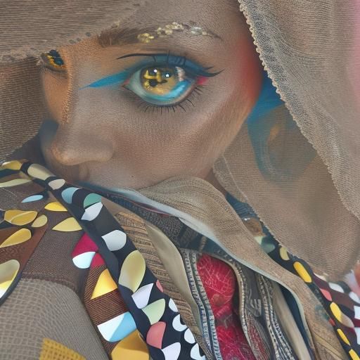 Expressive Portrait in Oils with Jewel Tones