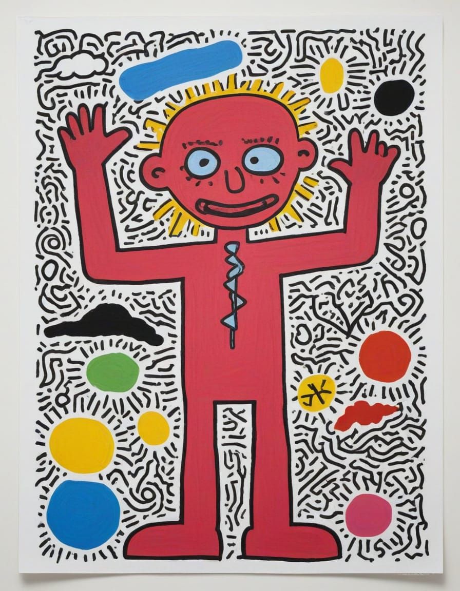 Expressive Art: Time and Prayer in Bold Colors