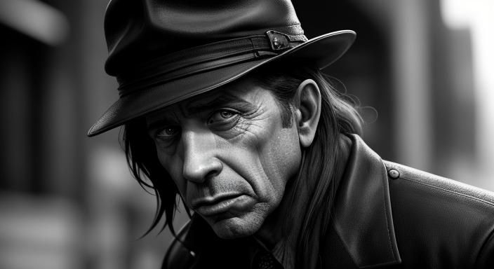 Gritty Chicago Gangster in 1930s Style