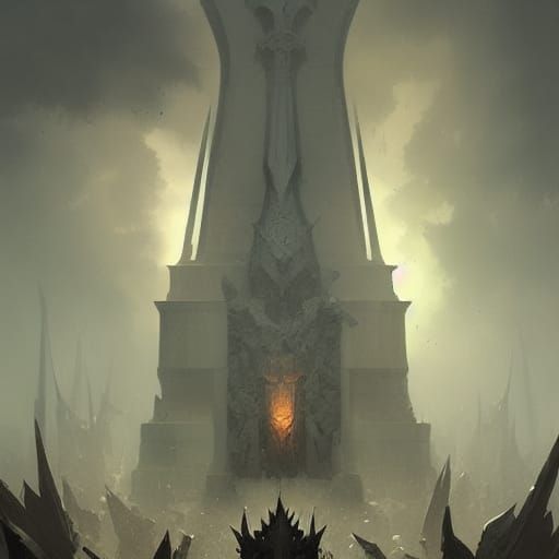 Sinister Great Tomb of Nazarick, Fantasy Art