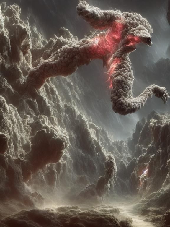 Superfly Portrait in Hyper-Realistic Digital Art