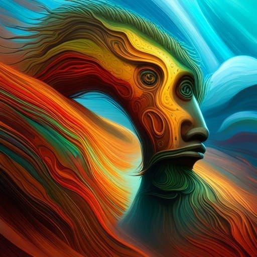 African abstract design