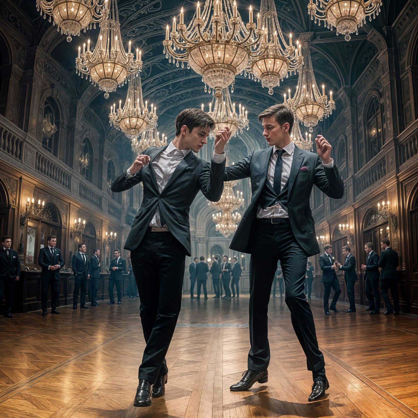 Argentine Tango Dancers at Blackpool