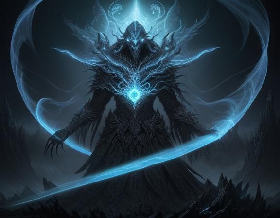 Majestic Gods Clash in Harsh, Twisted Dark Fantasy Landscape