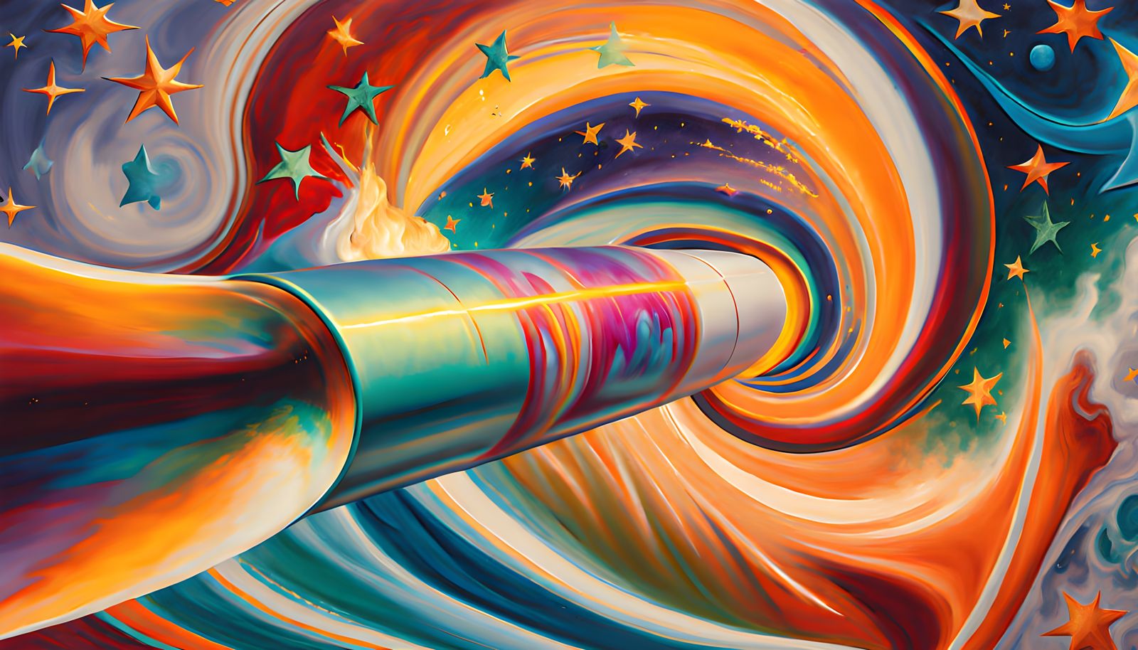 Infinite Velocity Cylinder in Cosmic Vortex