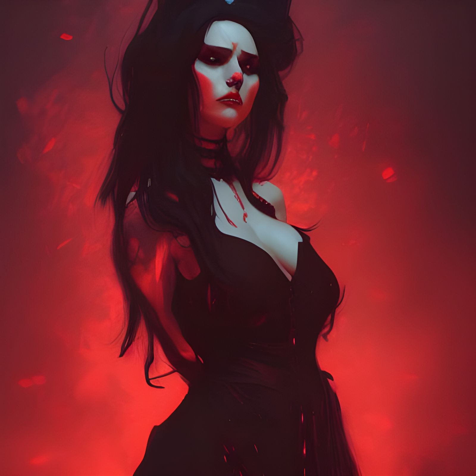 Laudna Critical Role Undead Warlock Portrait